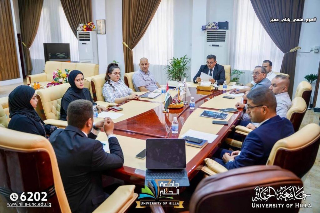الاجتماع الدوري لمجلس إدارة الحاضنة التكنولوجية الذكية لمناقشة المشاريع المتقدمة