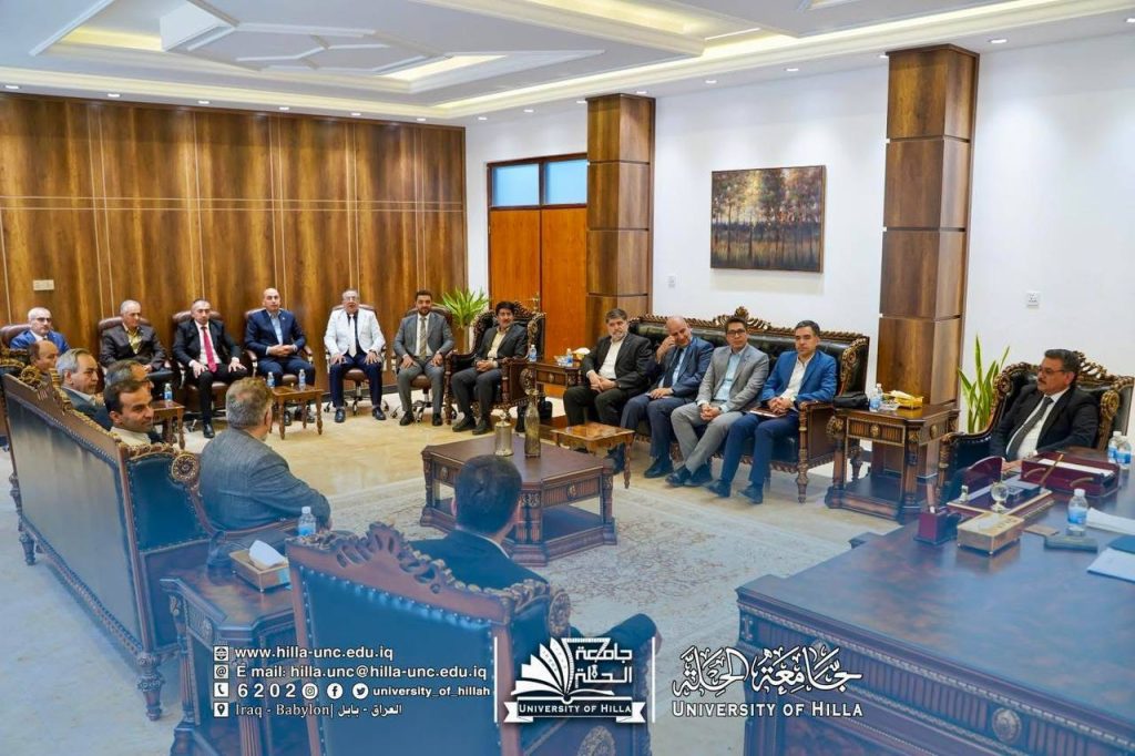 جامعة الحلة وجامعة فردوسي الإيرانية تعلنان تفعيل اتفاقية تعاون مشترك على مستوى الدراسات الأولية والعليا