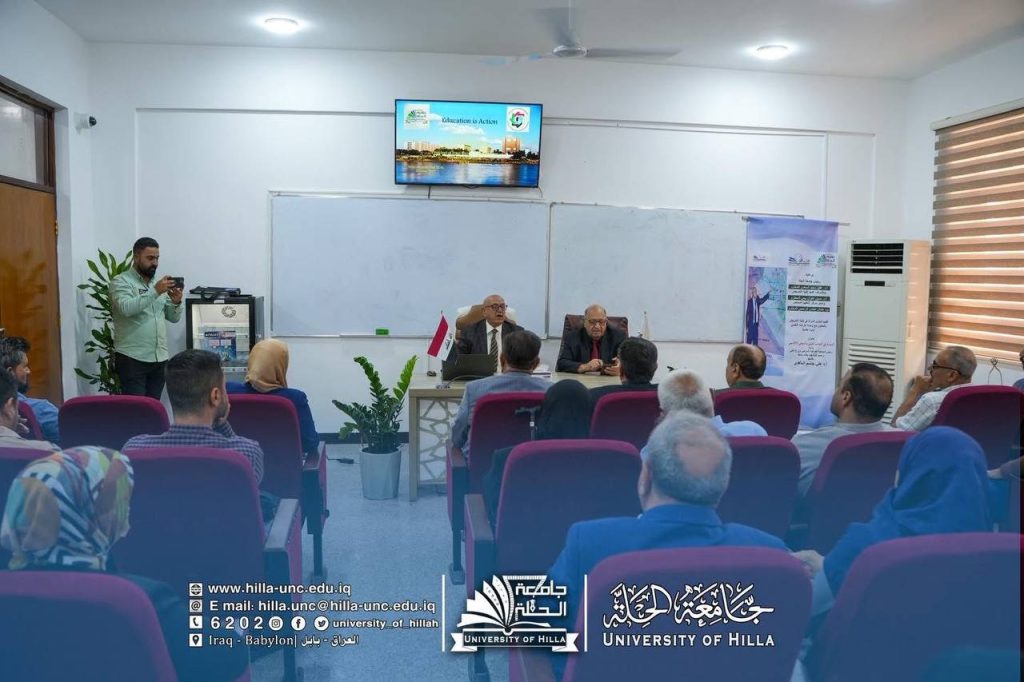 برعاية رئيس جامعة الحلة… كلية التمريض تنظّم محاضرة علمية حول المهنية في التعليم الطبي والصحي الأكاديمي