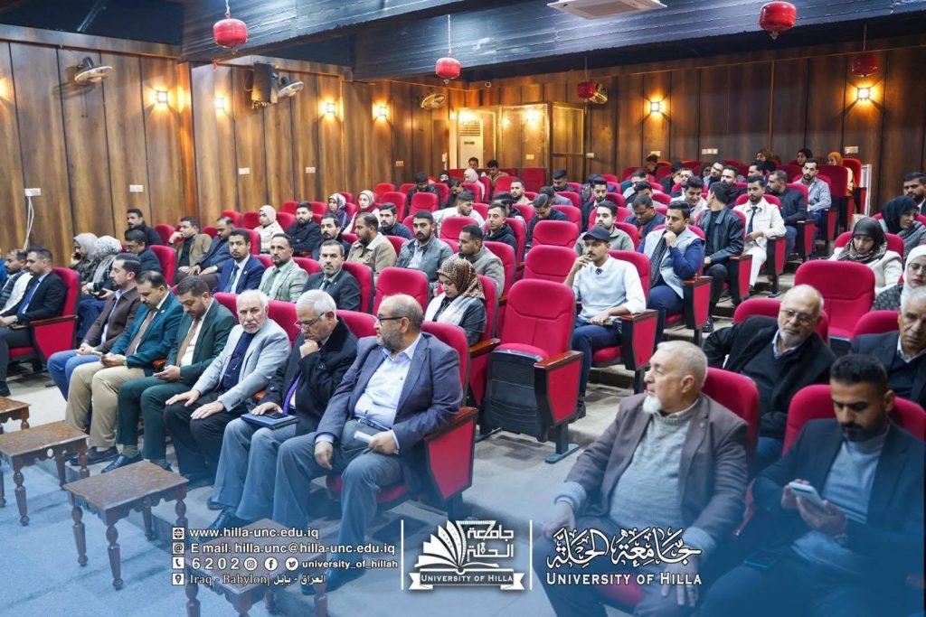 كلية التقنيات الهندسية في جامعة الحلة تقيم ورشة عن منظومات الإنذار المبكر للحرائق والإطفاء