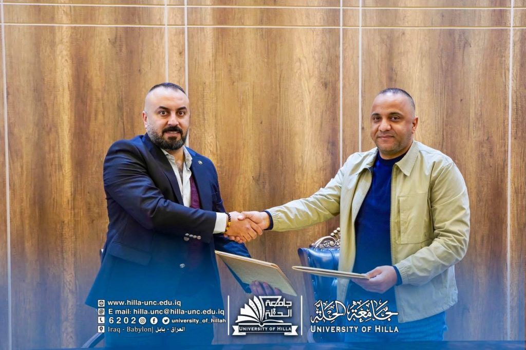 اتفاقية تعاون استراتيجي بين قسم تقنيات الأمن السيبراني في جامعة الحلة وإعدادية النهرين لتعزيز المسيرة العلمية