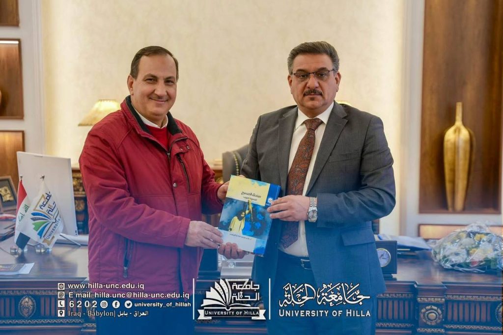 إصدار جديد يوثق مسيرة منتدى المسرح… عميد كلية الفنون الجميلة بجامعة الحلة يصدر مؤلفًا توثيقيًا ضخمًا