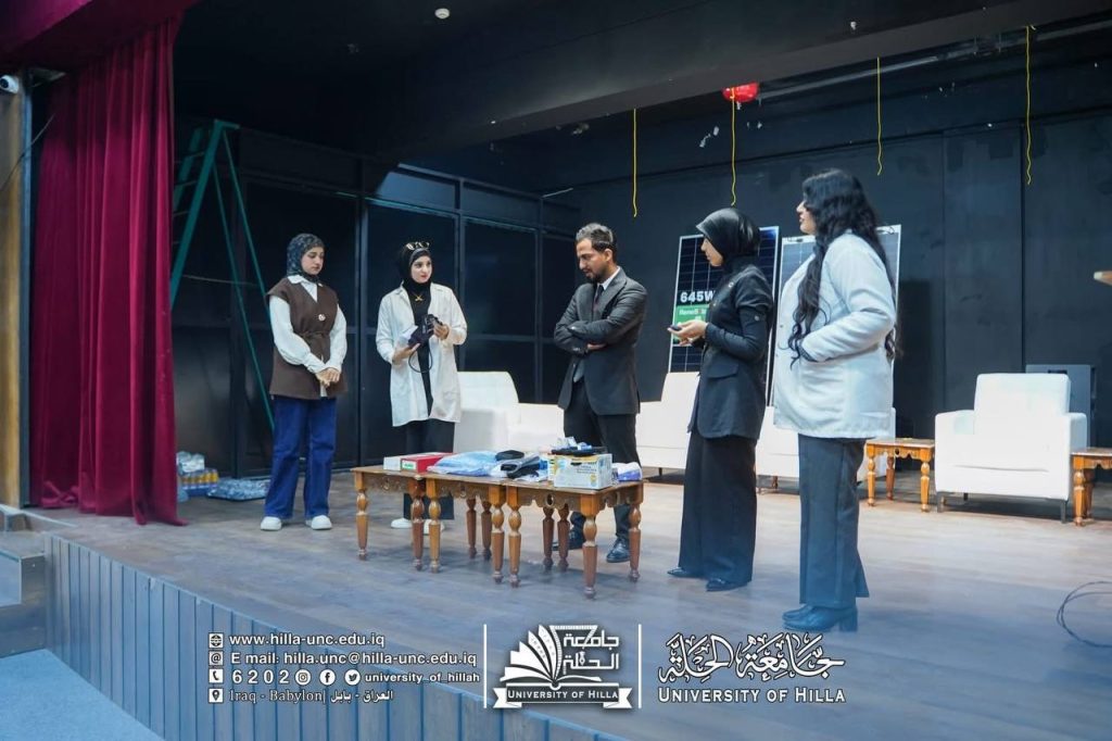 فريق سواعد الخيرالطبي ووحدة شؤون المرأة ينظمان ورشة توعوية لطالبات جامعة الحلة